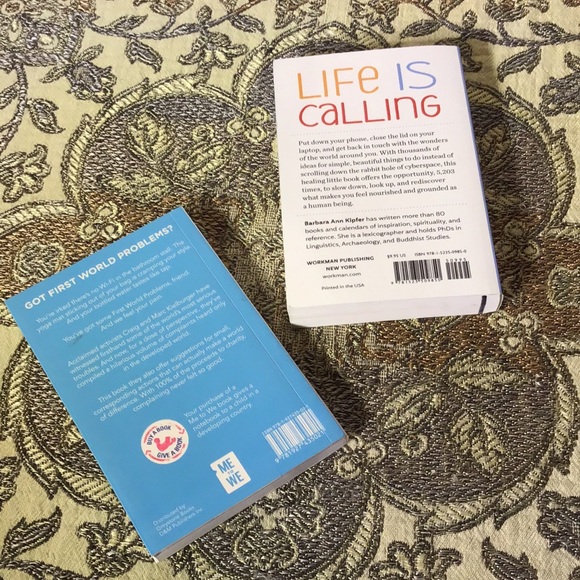 Gift books for the chronically tech distracted Two small books entertainmening! - Picture 2 of 12